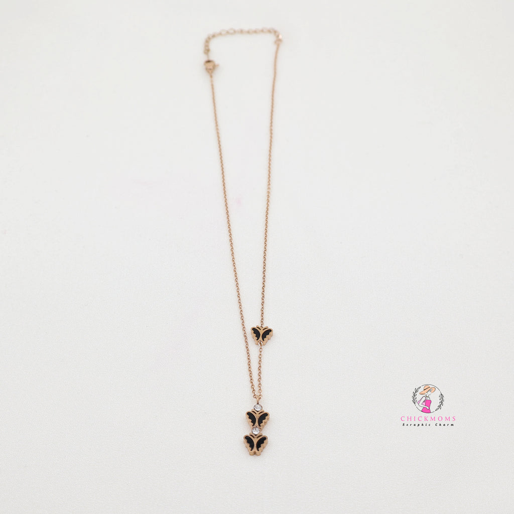 Elegant Butterfly Pendant Necklace