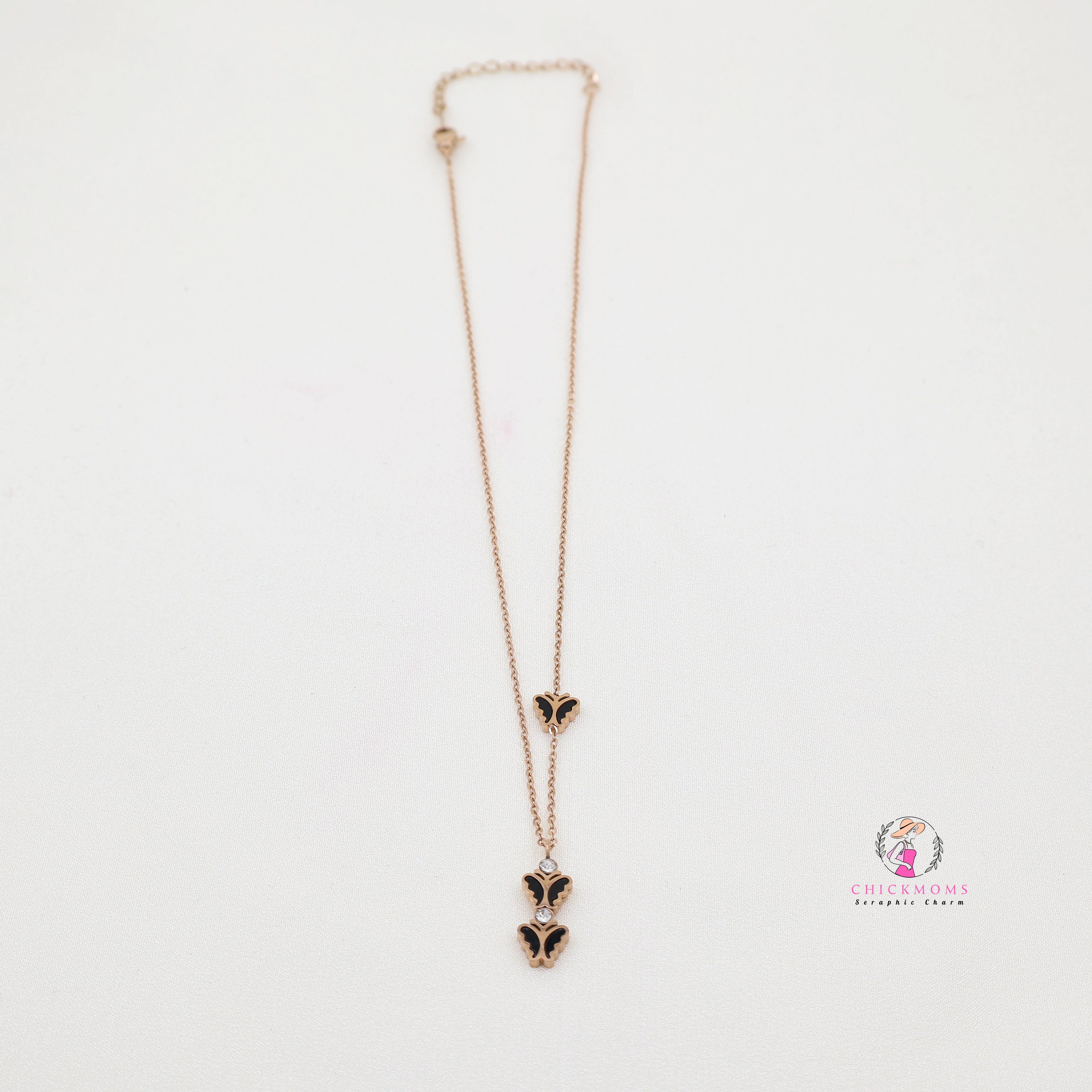 Elegant Butterfly Pendant Necklace