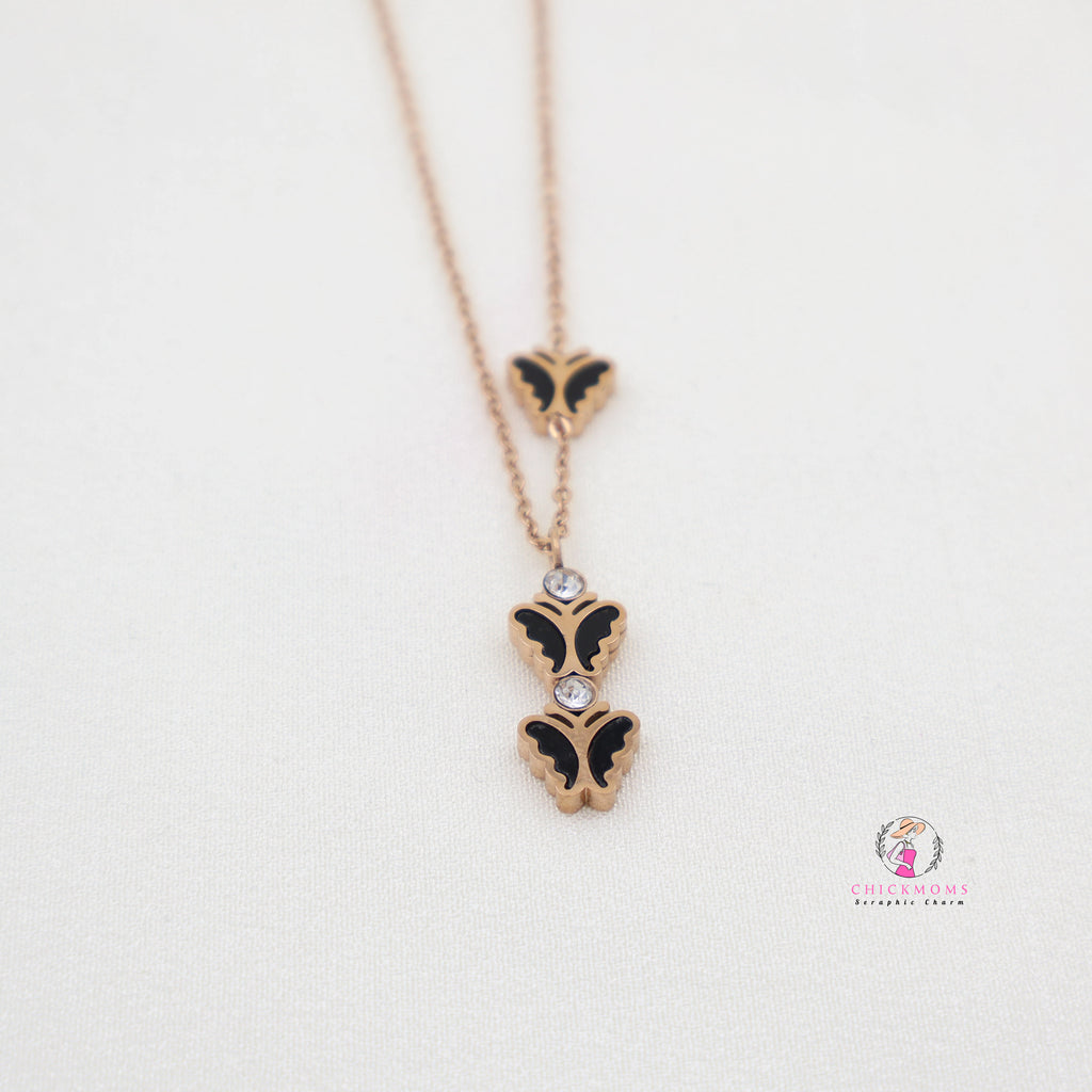 Elegant Butterfly Pendant Necklace
