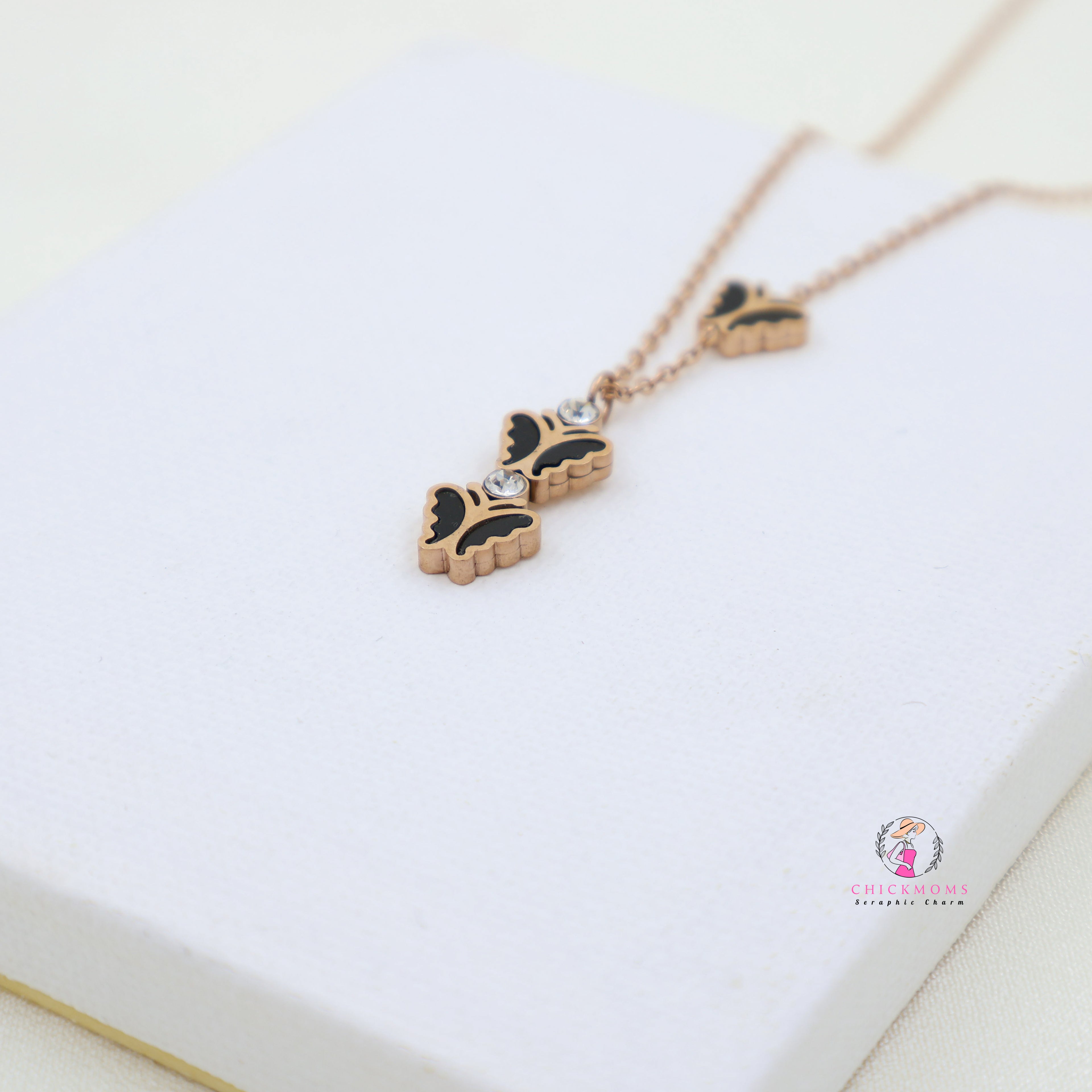 Elegant Butterfly Pendant Necklace
