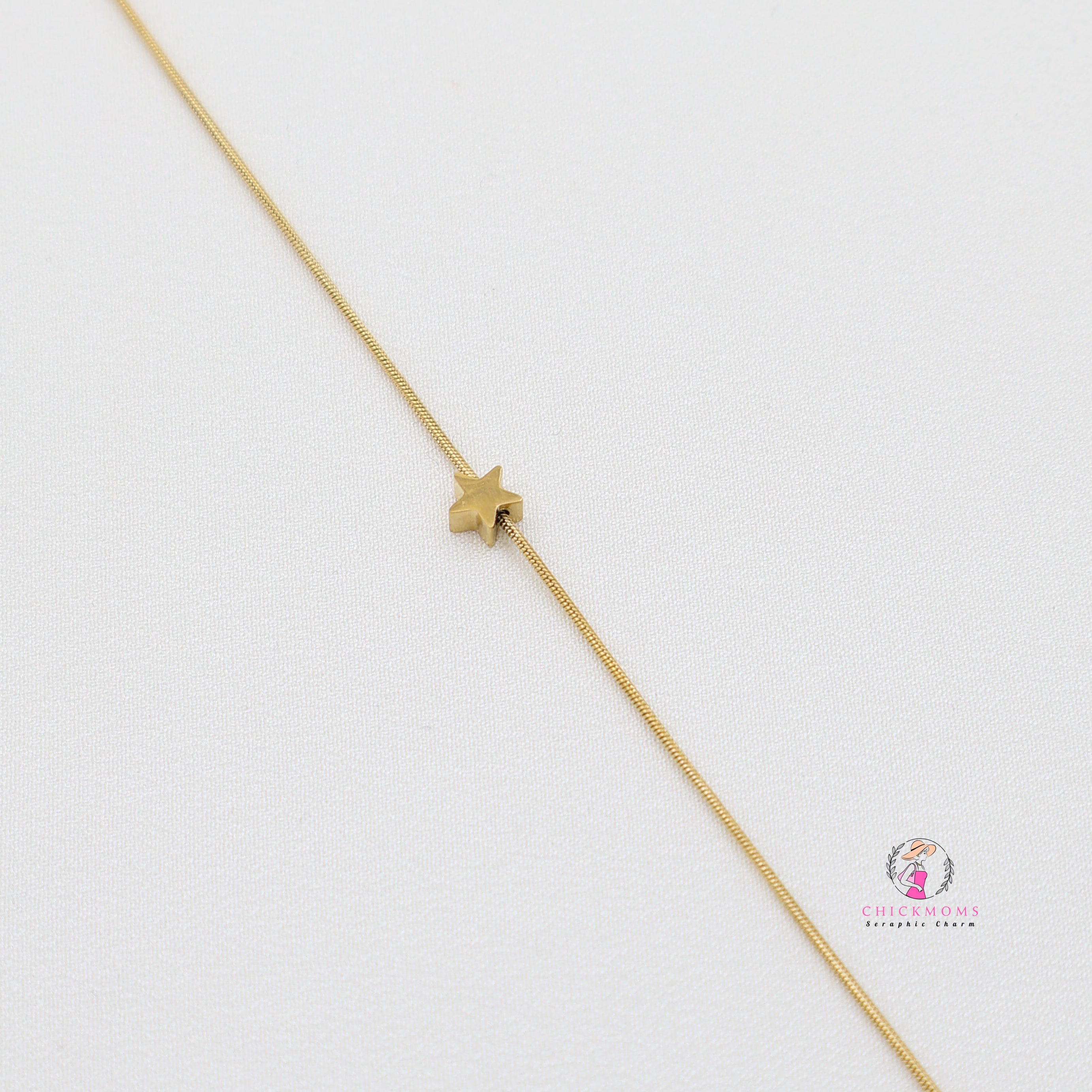 Gold Star Charm Bracelet