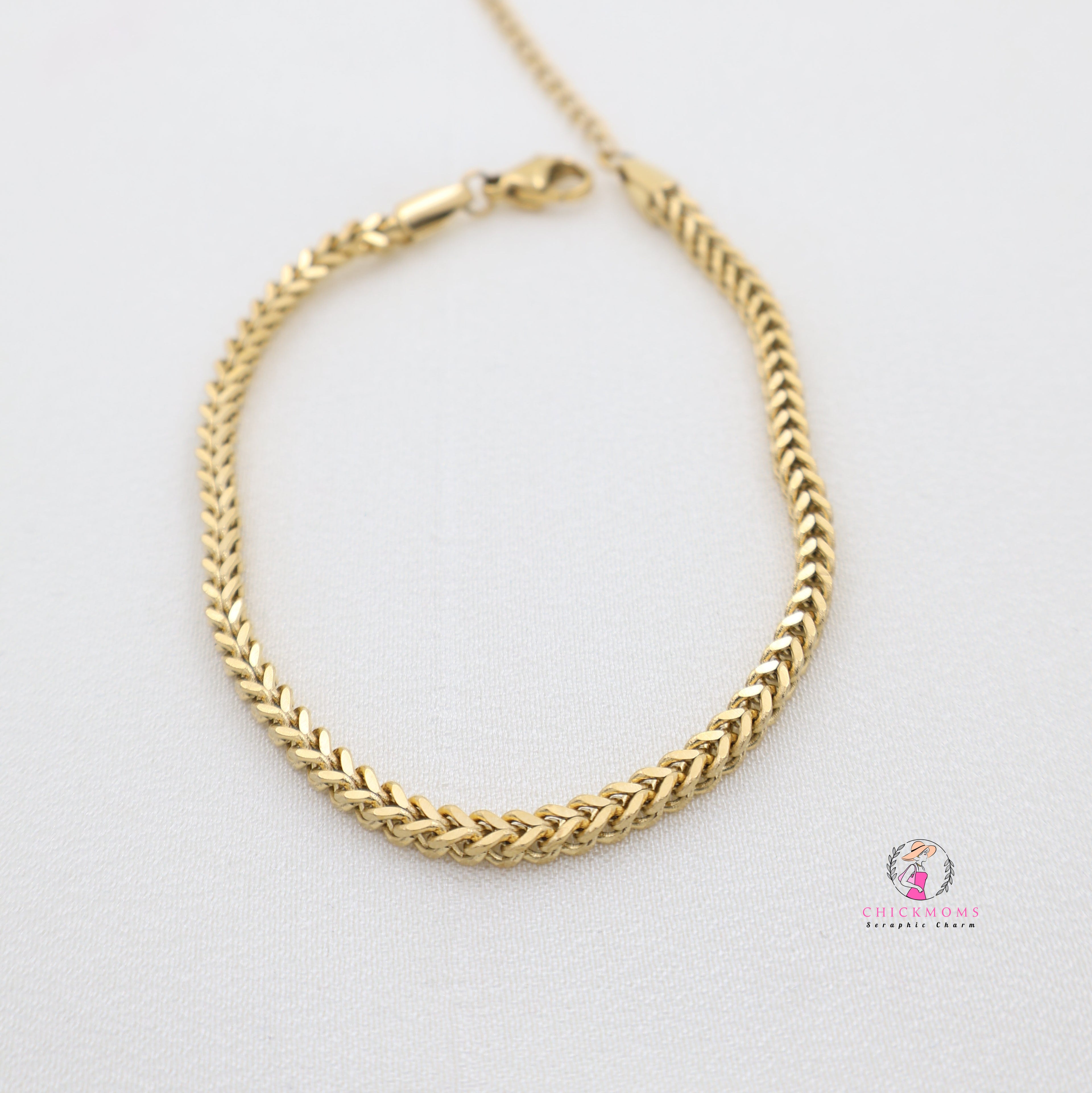 Gold-Plated Chain Bracelet