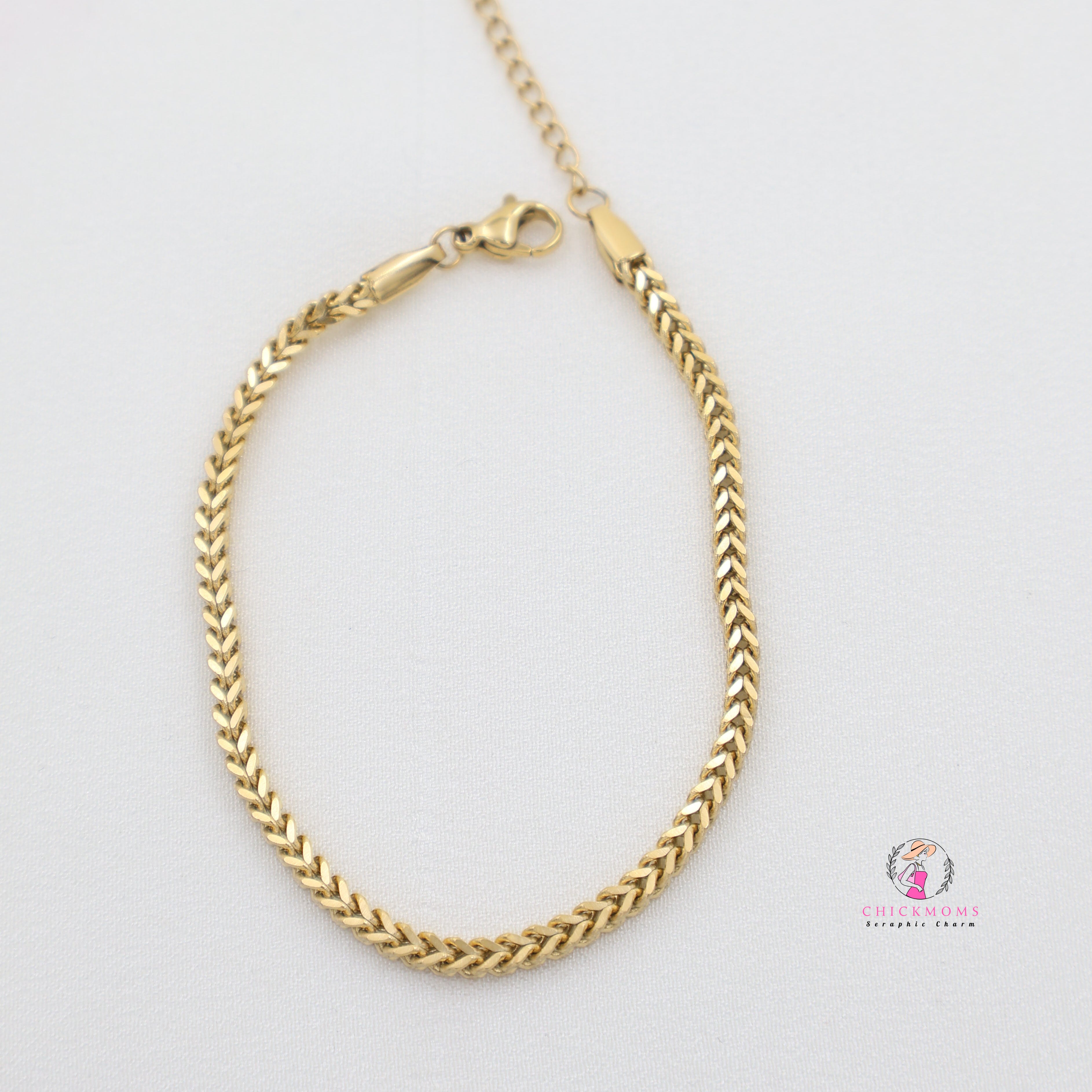 Gold-Plated Chain Bracelet