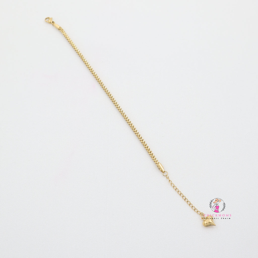 Gold-Plated Chain Bracelet