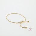 Elegant Adjustable Gold Bracelet