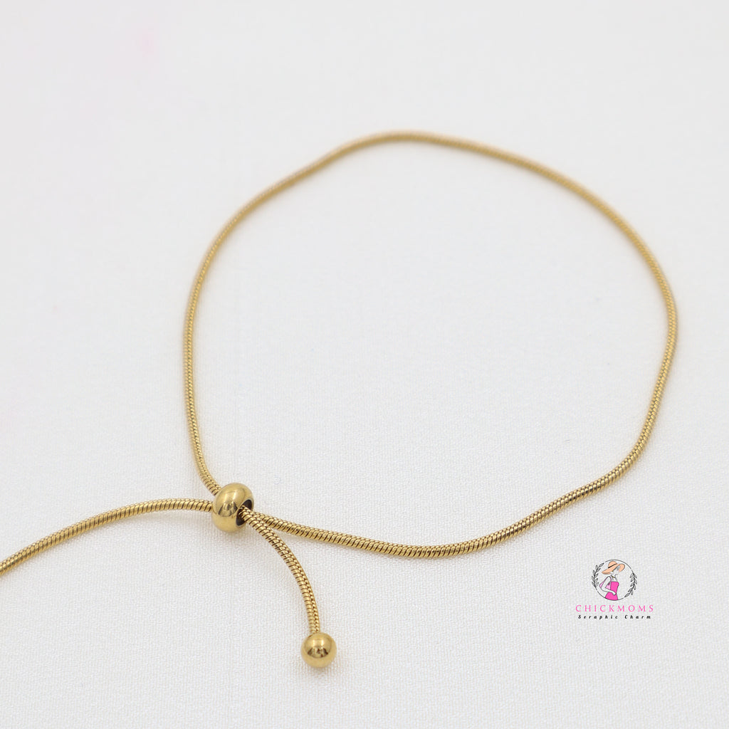 Elegant Adjustable Gold Bracelet