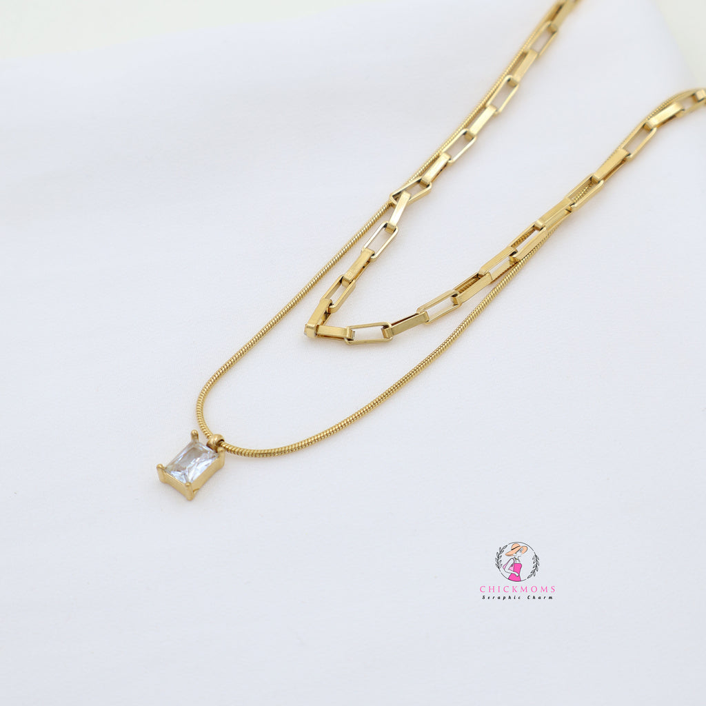 Dual Layer Gold Necklace