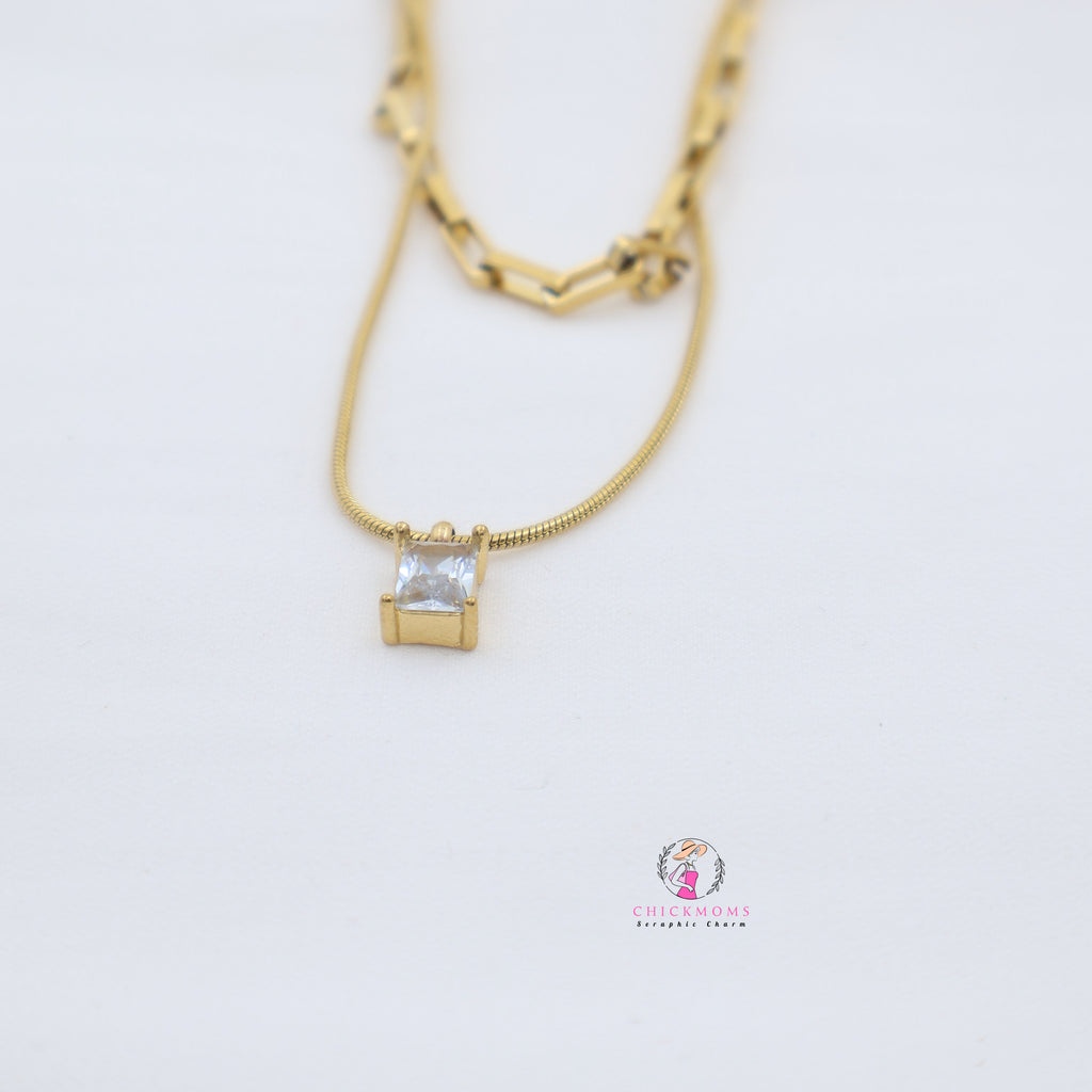 Dual Layer Gold Necklace