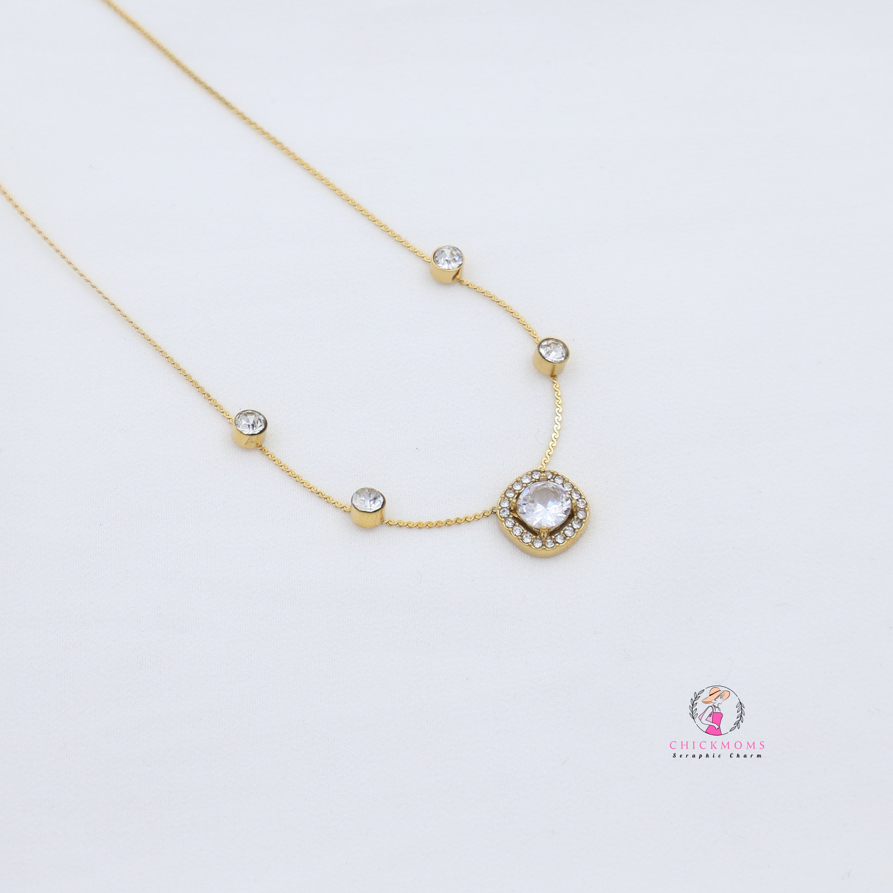 Elegant Gold-Plated Necklace