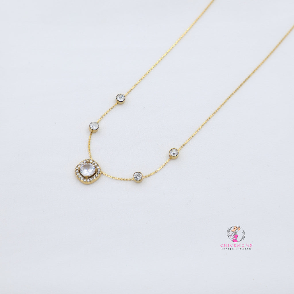 Elegant Gold-Plated Necklace