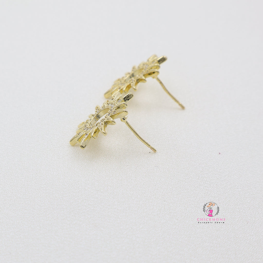 Sunburst Stud Earrings